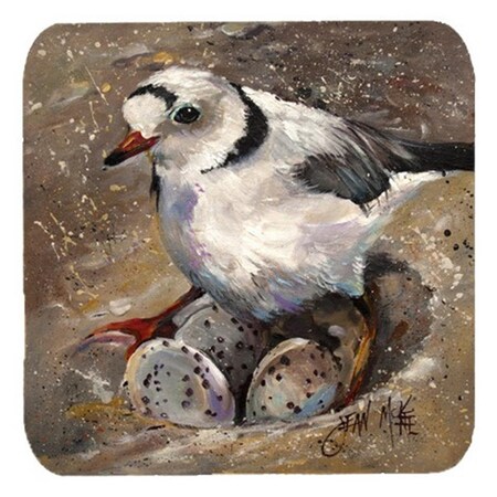 Carolines Treasures Piping Plover Foam Coasters- Set of 4 JMK1215FC